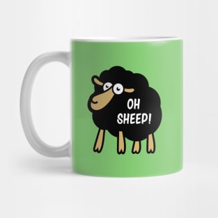 Funny Black Sheep Mug